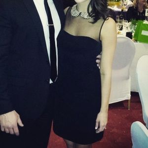 Sherri Hill black dress